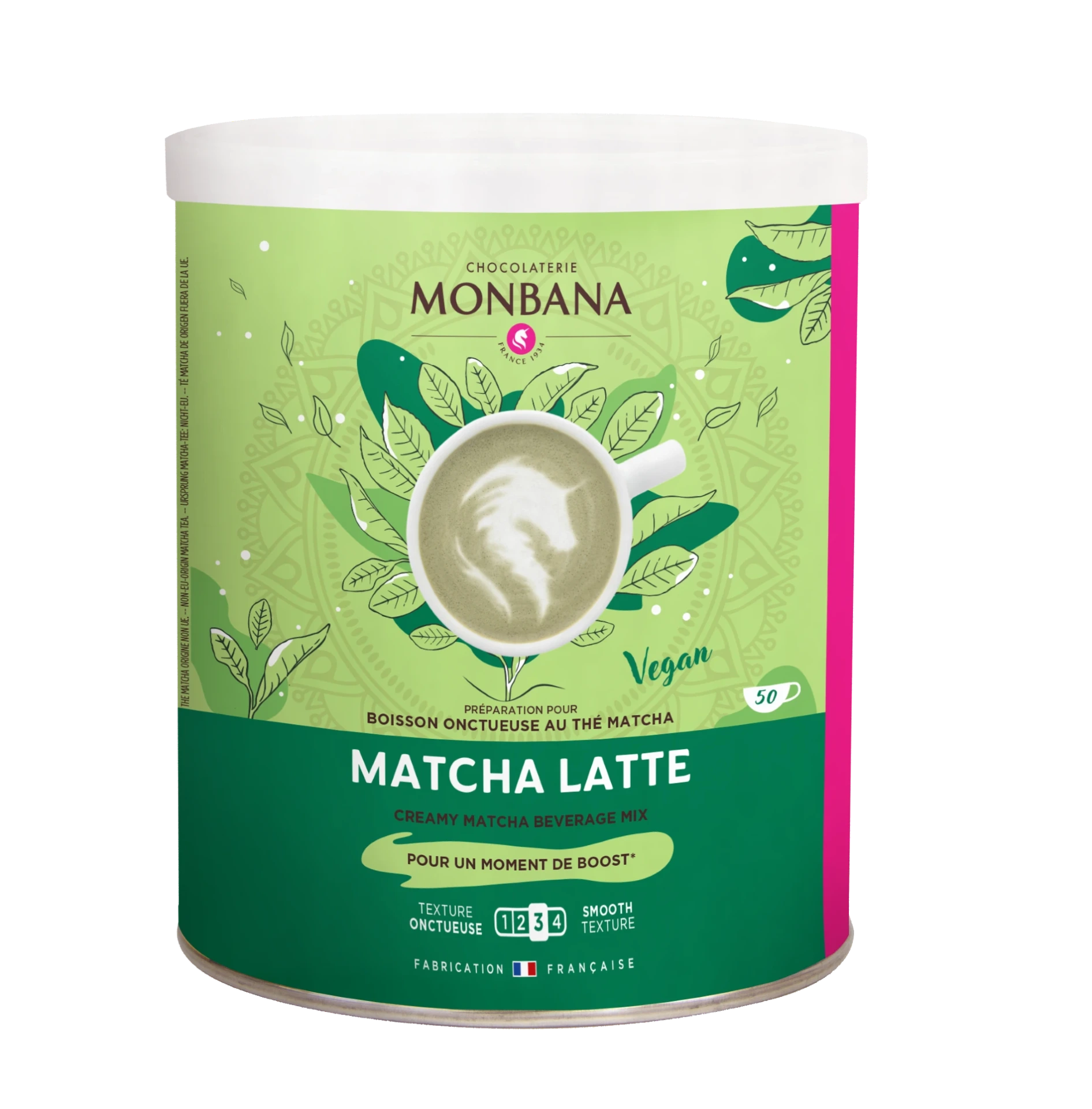 Matcha Latté Monbana bote de 500 gr