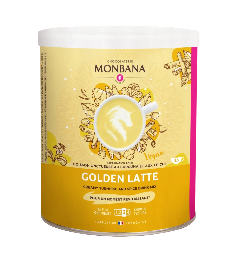 Golden Latté Monbana bote de 350 gr