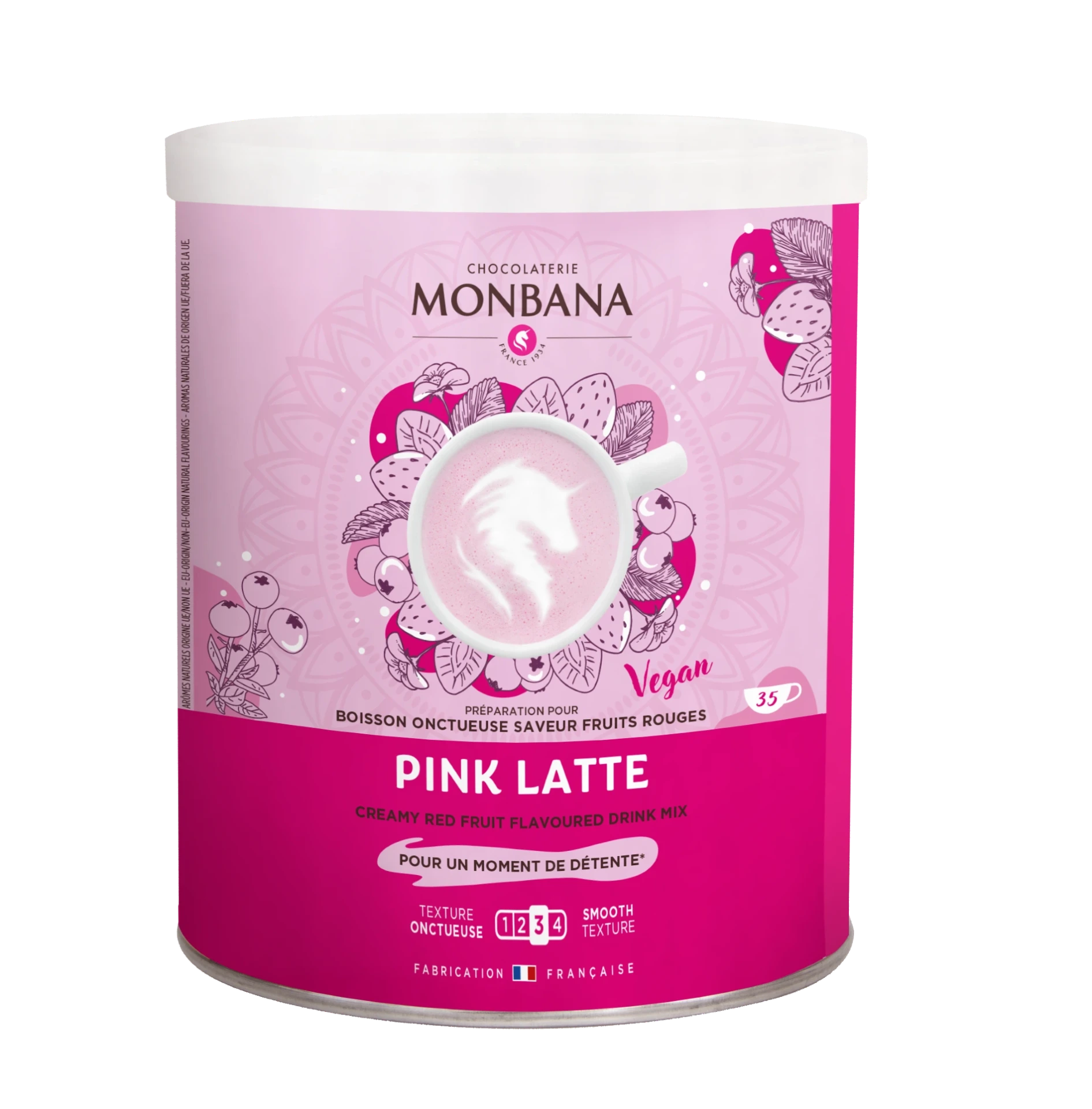 Pink Latté Monbana bote de 350 gr