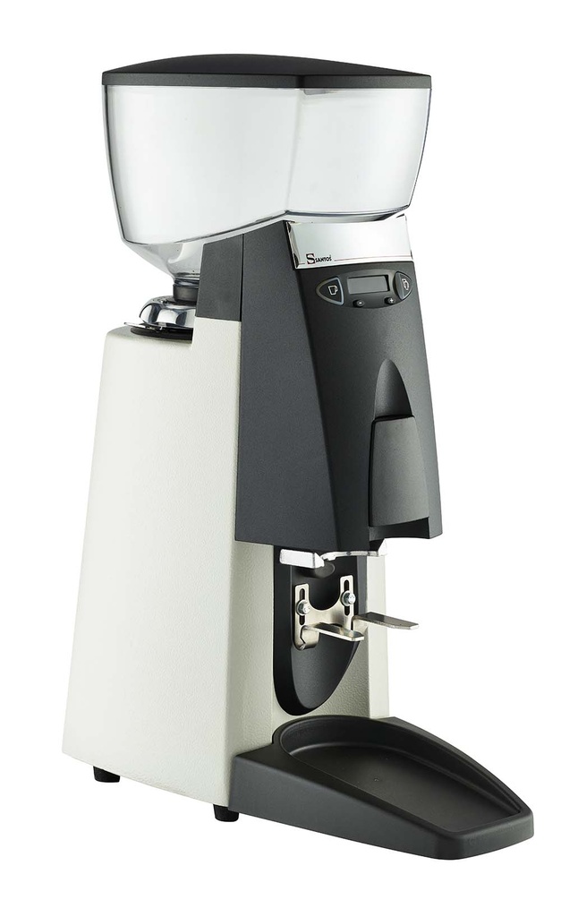 Molinillo blanco de café Barista Silent