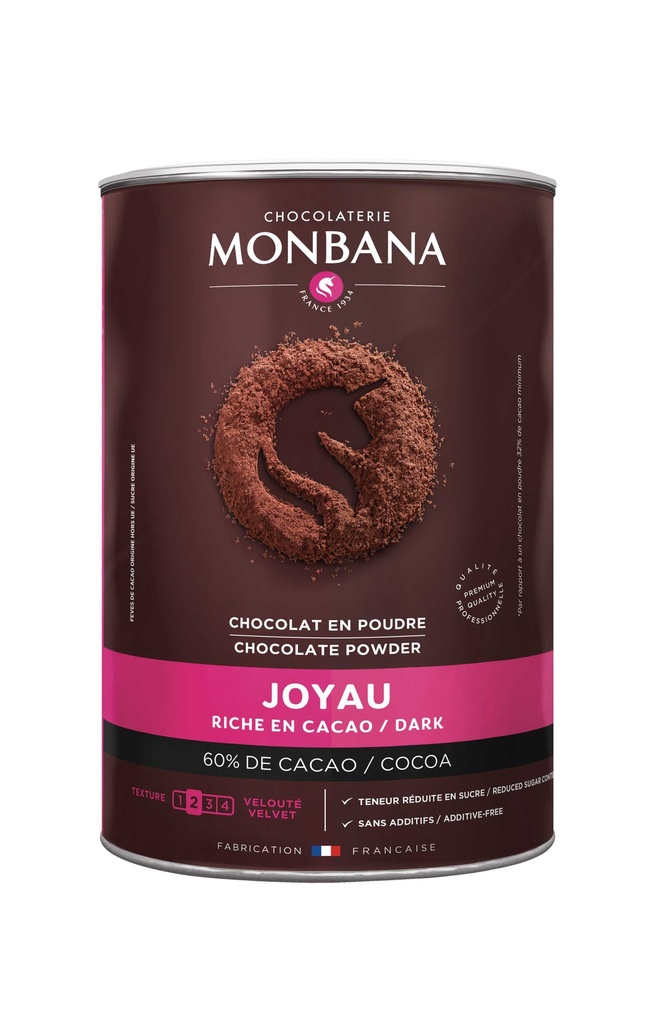Chocolate negro en polvo ''Joyau''
